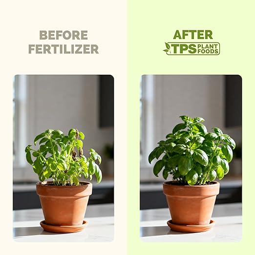 Herb Plant Food – Liquid Fertilizer for All Edible Herbs, Supports Faster Growth, Lush Leaves & Better Flavor, 32oz