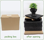 Zerzsy Fake Succulent, Mini Artificial Succulent Plants Desk Plant for Office Decor for Women, Cute Fake Plants Bathroom Decor - Set of 1