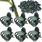 AccEncyc 100 Pcs Plant Clips Orchid Clips Plants Orchid Support Clips Flower Vine Clips for Supporting Stems Vines Stalks Climbing Plant Grow Upright