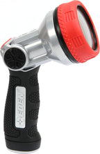 Eden 98653 Pro Metal 6-Pattern 18” Watering Wand and Metal Garden Nozzle Value Bundle