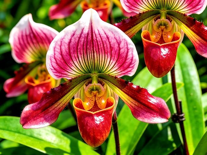 210+ Monkey Face Orchid Seeds (Dracula Simia) - Exotic Perennial Flower Seeds for Home Garden, Indoor and Outdoor Planting Unique Flowering Plants