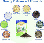 Succulent and Cactus Soil Potting Mix 10qt-Premium Breathable & Fast Draining for Healthy Plants