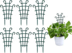 UWIOFF Indoor Small Trellis, 6Pcs Plant Trellis for Climbing Plants Trellis for Potted Plants Stackable Plastic Pot Plant Support Trellis for Indoor Outdoor Hoya Vines Pothos Houseplants