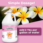 Plumeria Fertilizer – Liquid Plant Food for More Blooms, Healthy Tropical Growth & Stronger Root Development, 1 Gallon