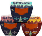 BUZZY Seeds Spruce Tree 12-Pack Mini Terracotta Grow Kits – Sustainable Tree Growing Kit, Includes Everything to Sprout Evergreens, Perfect for Earth Day, Party Favors, or Corporate Gifts