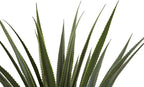 Nearly Natural 4ft Artificial Spiked Agave Plant, Faux Succulent Greenery for Indoor Decor