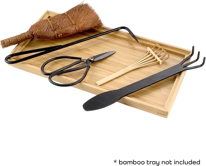 BambooMN Bonsai Tool Kit 5pc Basic Care Set - 3 Sets