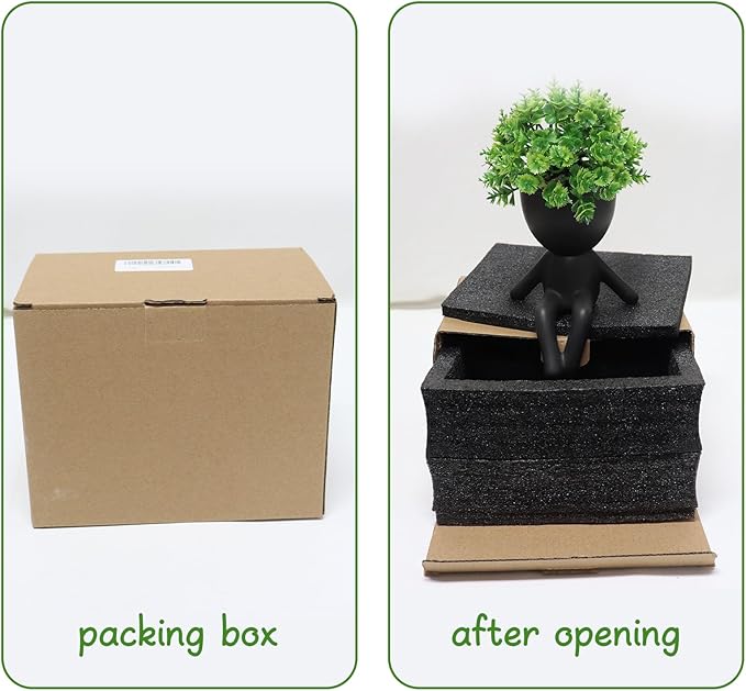 Zerzsy Fake Plants Succulents Office Table Decor Indoor Mini Succulent Plant Cute Artificial Plant Bathroom Decoration Set of 1
