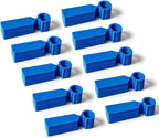 Plant Tags GVKES 200PCS, Thick Waterproof Plant Labels, Weather Resistant Tree Tags Garden Markers for Indoor Outdoor Gardening, Potted Plants, Vegetables, Greenhouse(Blue)