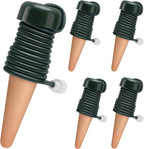 BYDOLL Plant Self-Watering Stakes Automatic Plant Dripper Watering Spikes for Indoor Outdoor Bonsai,Houseplant Insert Devices for Vacation use,Drip Irrigation System(5PCS)