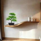 Artificial Bonsai Tree 15.8" Faux Juniper Bonsai Tree in Pot Realistic Fake Desk Plant Mini Bonsai Trees Small Japanese Decor for Bookshelf Table Office Bedroom Home Garden Indoor