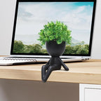 Zerzsy Fake Plants Succulents Office Table Decor Indoor Mini Succulent Plant Cute Artificial Plant Bathroom Decoration Set of 1
