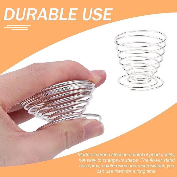 6pcs/Pack Air Plant Holders,Wire Metal Plants Stand Planter Shelves,Airplant Container Tillandsia Holder,Geometric Tabletop Decor for Home Office(Rose Gold+Gold+Silver)