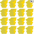 Kate's Home & Garden 96 Count Fruit Fly Traps for Indoors and House. Yellow Sticky Trap for Gnats, Mosquitos, Plants, Ants