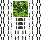 40 Pack LST Plant Training Clips – Durable & Reusable Stem Support for Low-Stress Training – Fits All Growth Stages