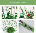 Plant Clips for Climbing Plants（40 Pack）, Self-Adhesive Fixer, Plant Climbing Wall Fixture Clips for Supporting Stems Grow Upright, Vines Traction, Cable Wire Fixing