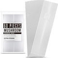 LOSTRONAUT 60-Pack Mushroom Grow Bags - Extra Strong, Large Autoclave Bags with 2 Micron Fiber for Spawn, CO2 Control, Cultivation Kit & Gardening Supplies - Mushroom Growing Kit