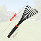 FR Small Hand Rakes, Garden Stainless Steel Hand Rake Soil Tiller, Garden Sweep Yard Flower Beds Tool