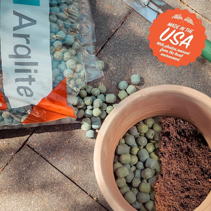 Arqlite Smart Gravel 1 Gallon Eco Friendly for Drainage, Hydroponics, Plant Drainage, Plant Gravel, Planter, or Gardening (Pack of 2)