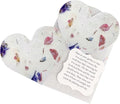 Set of 24 Mixed Heart Seed Paper – Writable & Plantable Wildflower with Envelopes & Planting Guides, Mom's Gift for Mother’s Day, Use for Wedding, Baby Shower, Heart Party Favors & Easter Decorations