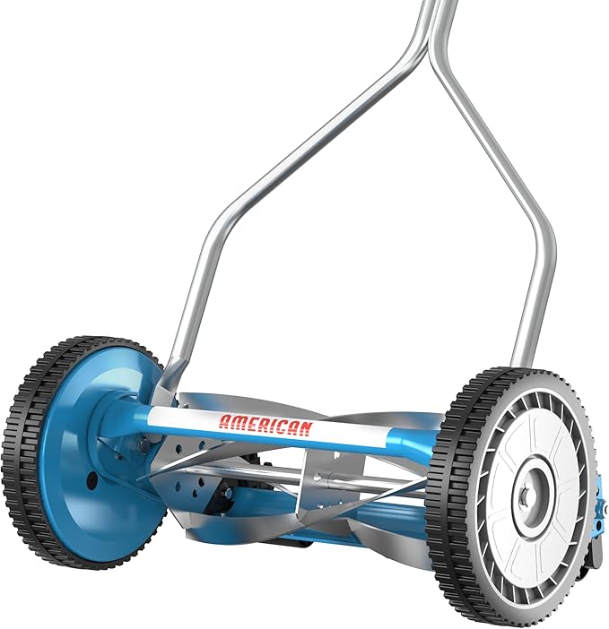 American Lawn Mower Company 2204-14 14-Inch 4-Blade Push Reel Lawn Mower