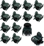 100 Pcs Plastic Plant Support Clips Trellis Clips Garden Clips Tomato Clips for Climbing Plants, Vegetables Plants Climbing Plants Grape Vine to Grow Upright and Healthier