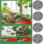 200 Pack Plant Pots Hole Mesh Pad Plastic Flower Pots Drainage Hole Cover Screen Filter for Flower Planters Boxes Ceramic Succulent Planter Terracotta Clay Pot Bonsai Outlet Training Pot