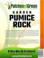 Pumice Garden Rock 2 Gallons 8 Quarts for Soil Amendment Bonsai & Succulents