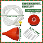 1.5m Christmas Tree Watering Funnel - Long Spout Watering System for Large Indoor & Outdoor Plants