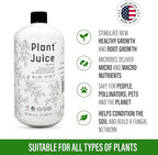 Elm Dirt Organic Fertilizer for All Plants - Liquid Plant Food Indoor & Outdoor, 2.5 Gallon