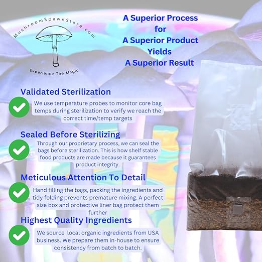Jumbo 6 Pound Magic All in One Mushroom Grow Bag