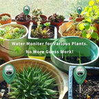 Soil Moisture Meter, Soil Moisture Monitor for House Plants, Soil Hygrometer Moisture Sensor for Indoor & Outdoor, Garden, Farm, Lawn Plant Care, No Battery Needed(Green)