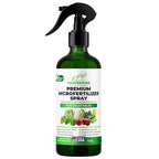 GARDENWISE Premium Microfertilizer Foliar Spray - Chelated Plant Nutrition Blend with Chelated Iron for Vegetables. Perfect for Hydroponics, Pots, and Open Soil. Ready to Use (8 OZ)
