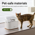 PETLIBRO Splash Shield for 3L Dockstream 2 Cat Water Fountain, Spill Guard Cover Compatible with PLWF106, PLWF116, PLWF305, Easy-Clean Pet Fountain Accessory