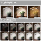 Grow Lights for Indoor Plants - 84 LED Full Spectrum Clip Plant Growing Light (2 Heads Light)