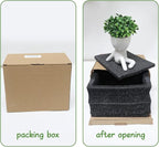 Zerzsy Desktop Plant for Women Office Decoration Fake Plant Succulents Artificial for Home Bathroom Living Room Office Decor Small Fake Plants Decor for Bedroom - Set of 1
