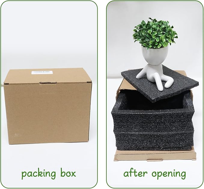 Zerzsy Desktop Plant for Women Office Decoration Fake Plant Succulents Artificial for Home Bathroom Living Room Office Decor Small Fake Plants Decor for Bedroom - Set of 1
