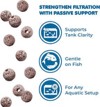SunGrow Betta Lava Beads, Lightweight Substrate for Fish Tanks, Decorative Gravel for Aquariums, Brown Volcanic Lava Rocks for Filtration, 0.2", 50 Pcs per Pack