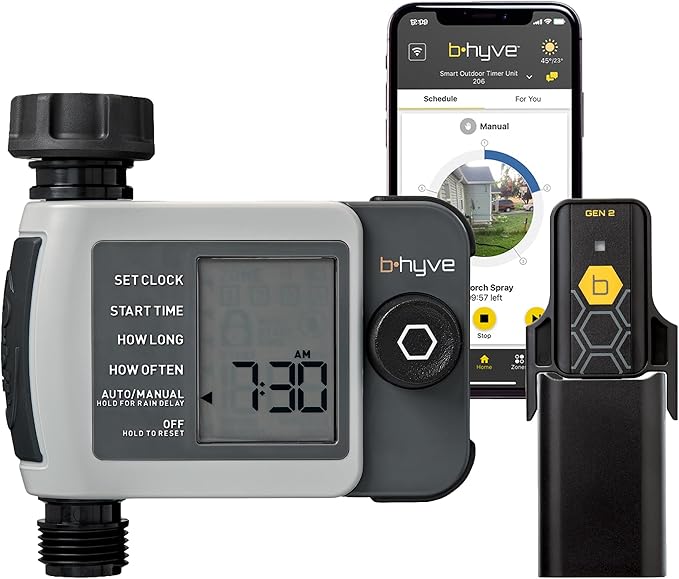 Orbit 24516 B-hyve XD 1-Port Smart Hose Watering Timer with Wi-Fi Hub