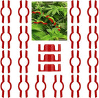 40 Pack LST Plant Training Clips – Durable & Reusable Stem Support for Low-Stress Training – Fits All Growth Stages