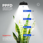 Barrina Orbgrow OG09 Puck Grow Light, 5000K 36W(4 x 9W, 540 Watt Equiv), Full Spectrum Plant Light for Indoor Plants, Magnetic & Linkable with Timer, 5 Levels Dimmable for Plant Shelf, 4 Packs, Black