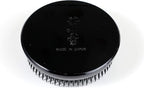 Wazakura Ikebana Kenzan Flower Pin Frog, Made in Japan, Floral Arranging Tool, Round - 61mm(2.4") Black