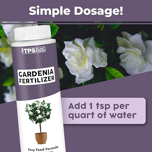 Gardenia Fertilizer – Liquid Plant Food for More Blooms, Rich Green Leaves & Stronger Root Development, 8 oz