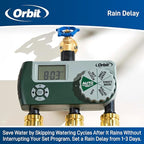 Orbit 56082 3-Outlet Programmable Digital Hose Watering Timer,(Pack of 4)