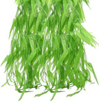 Bird Fiy 50 PCS 376 Feet Artificial Flower Greenery Wicker Rattan Vine Fake Foliage Leaf Flowers Plants Garland Garden Decoration