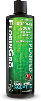 Brightwell Aquatics Shrimp FlorinGrō+ – Nitrate-Based Plant Supplement for Shrimp Aquariums – Supports Growth, Chlorophyll & Vibrant Foliage – Copper-Free, 125 ml
