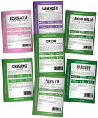 35 Medicinal Herb Seeds Variety Pack – Heirloom Non-GMO Healing & Culinary Herbs for Planting – Apothecary, Tea & Homestead Garden Kit