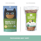 The Cat Ladies 100% Organic Cat Grass Seed (Non GMO) 16Ounce