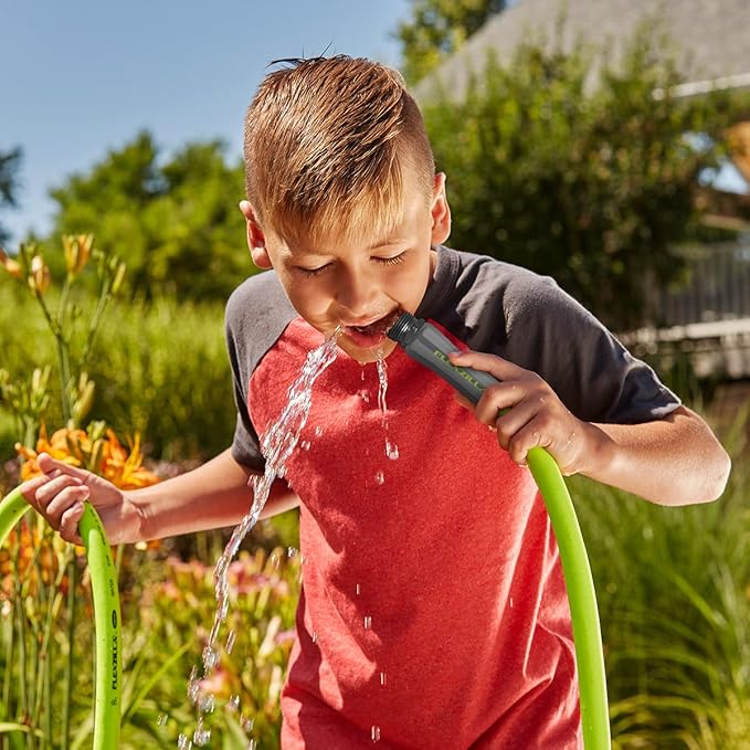 Flexzilla Garden Hose 3/4 in. x 100 ft., Lightweight All-Weather Water Hose, Durable and Flexible, Leak-Free Connections