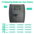 Solar Drip Irrigation System - Supports 20-30 Pots, 12 Timing Modes - Drip Irrigation Kit,Automatic Plant Garden Watering System for Outdoor Plants,Garden, and Potted Plants